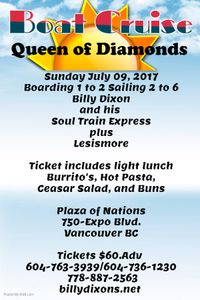 Billy Dixon and his Soul Train Express plus Lesismore