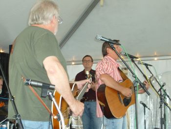 The Community Tent at the Great Frederick Fair Sept 2014
