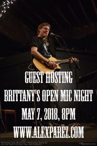 Alex The Red Parez aka El Rojo guest hosting Brittany's Open Mic Night!