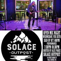 Alex The Red Parez aka El Rojo Hosting Open Mic Night at Solace Outpost in Falls Church, VA! alexparez.com/shows