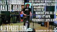  Alex The Red Parez aka El Rojo Hosting Open Mic Night Wednesday Nights at Solace Outpost in Falls Church, VA! alexparez.com