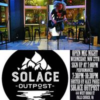 Alex The Red Parez aka El Rojo Hosting Open Mic Night at Solace Outpost in Falls Church, VA! alexparez.com/shows