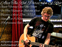 Alex The Red Parez aka El Rojo Guest Hosting Ballston Local Open Mic Night!