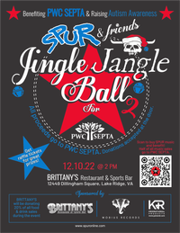 Jingle Jangle Ball with SPUR and Friends - Benefiting PWC SEPTA (Prince William County Special Education Parent Teacher Association) and Raising Autism Awareness - Special Guest Don Zientara and Alex Parez!