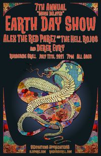 Alex The Red Parez and The Hell Rojos Featuring Terry Boes, Derek Evry and Jason Mendelson - Derek Evry at Rhodeside Grill 7-11-21 7pm