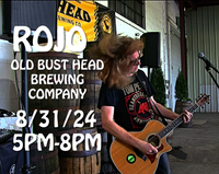 Alex The Red Parez aka El Rojo Returns to Old Bust Head Brewing Company in Warrenton, VA! Saturday! August 31st, 2024 5:00pm-8:00pm! alexparez.com/shows