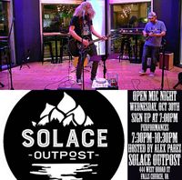 Alex The Red Parez aka El Rojo Hosting Open Mic Night at Solace Outpost in Falls Church, VA! alexparez.com/shows