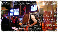 Alex The Red Parez aka El Rojo Returns to Rhodeside Grill in Arlington, VA! Friday! December 16th, 2022 9:30pm-12:30am! alexparez.com