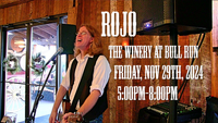 Alex The Red Parez aka El Rojo Returns to The Winery at Bull Run! Friday! November 29th, 2024 5:00pm-8:00pm! alexparez.com/shows