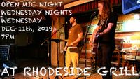 Open Mic Night Wednesday Nights at Rhodeside Grill Hosted By Alex The Red Parez aka El Rojo