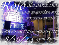 Alex The Red Parez aka El Rojo Running Sound for DC Rockers Event at Crafthouse in Reston, VA! alexparez.com/shows
