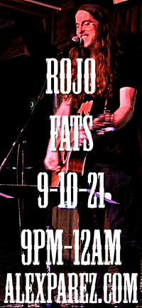 Alex The Red Parez aka El Rojo Live! At Fats in Fairfax, VA! 9pm-12am! alexparez.com