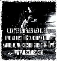 Alex Parez at Lost Dog Cafe (Dunn Loring)!