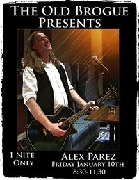 Alex The Red Parez aka El Rojo Returns to The Old Brogue in Great Falls, VA! Friday! January 10th, 2025 8:30pm-11:30pm! alexparez.com/shows oldbrogue.com