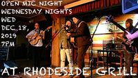 Open Mic Night Wednesday Nights at Rhodeside Grill Hosted By Alex The Red Parez aka El Rojo