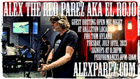 Alex The Red Parez aka El Rojo Guest Hosting Ballston Local Open Mic Night!