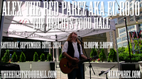 Alex The Red Parez aka El Rojo Returns to The Heights Food Hall in Chevy Chase, MD! Saturday, September 28th, 2024 12:00pm-3:00pm! alexparez.com
