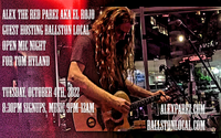 Alex The Red Parez aka El Rojo Guest Hosting Ballston Local Open Mic Night!