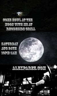 Alex Parez returns to Rhodeside Grill!