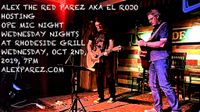 Open Mic Night Wednesday Nights at Rhodeside Grill Hosted By Alex The Red Parez aka El Rojo