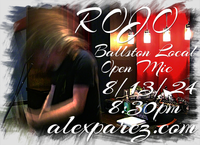 Alex The Red Parez aka El Rojo Guest Hosting Ballston Local Open Mic Night!