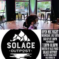 Alex The Red Parez aka El Rojo Hosting Open Mic Night at Solace Outpost in Falls Church, VA! alexparez.com/shows