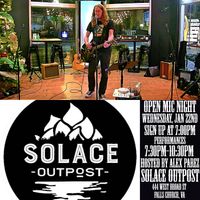 Alex The Red Parez aka El Rojo Hosting Songwriters Open Mic Night at Solace Outpost in Falls Church, VA! alexparez.com/shows