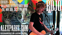 Alex The Red Parez aka El Rojo! Live! At Chicken + Whiskey in Washington, DC at the Ballpark District Navy Yard! Friday, November 3rd, 2023 7:00pm-10:00pm! alexparez.com