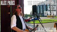  Alex The Red Parez aka El Rojo! Live! At The Heights Food Hall in Chevy Chase, MD! Saturday, June 1st, 2024 12:00pm-3:00pm! alexparez.com