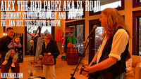 Alex The Red Parez aka El Rojo Returns to Bluemont Station Brewery and Winery in Bluemont, VA! Friday! January 31st, 2025 5:00pm-8:00pm! alexparez.com/shows