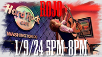  Alex The Red Parez aka El Rojo Returns to The Hard Rock Cafe in Washington, DC! Tuesday, January 9th, 2024 5:00pm-8:00pm! alexparez.com