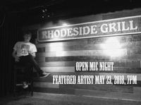 Alex The Red Parez aka El Rojo featured artist at Rhodeside Grill Open Mic Night!