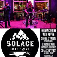 Alex The Red Parez aka El Rojo Hosting Open Mic Night at Solace Outpost in Falls Church, VA! alexparez.com/shows