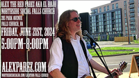 Alex The Red Parez aka El Rojo! Live! At Northside Social in Falls Church, VA! Friday, June 21st, 2024 5:00pm-8:00pm! alexparez.com For their Summer Spectacular Local Artist Pop Up Market Event! Rain or shine!