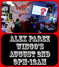 Alex The Red Parez aka El Rojo Returns to Wingo's Glover Park - Wisconsin Ave in Washington, DC! Friday! August 2nd, 2024 9:00pm-12:00am! alexparez.com/shows