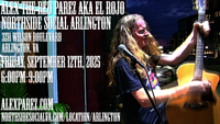 Alex The Red Parez aka El Rojo returns to Northside Social in Arlington, VA! Friday, September 12th, 2025 6:00pm-9:00pm! alexparez.com/shows