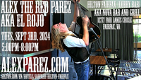 Alex The Red Parez aka El Rojo Returns to The Hilton Fairfax, VA Hotel Lobby Bar aka NoVa Bar and Grill! Tuesday! September 3rd, 2024 5:00pm-8:00pm! alexparez.com/shows