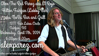 Alex The Red Parez aka El Rojo Returns to The Hilton Fairfax, VA Hotel Lobby Bar aka NoVa Bar and Grill! Wednesday! April 17th, 2024 6:00pm-9:00pm! alexparez.com