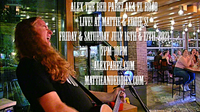 Alex The Red Parez aka El Rojo! Live! At Mattie and Eddie's Irish Bar and Restaurant in Arlington, VA! Friday and Saturday, July 16th and 17th, 2021 7pm-10pm