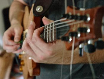 Chris Colby - Clyde Lucas Sessions. Photo by Bill Harbold.
