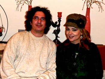 Chris Colby & the ever-glowing superstar Madeleine Matar.

