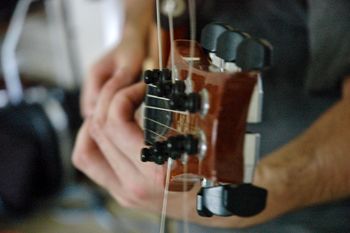 Chris Colby - Clyde Lucas Sessions - PRS - Photo by Bill Harbold.
