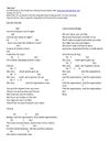 We Care - Lyrics & Banjo Chords as Pat Plays Them