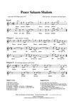 "Peace Salaam Shalom" Sheet Music