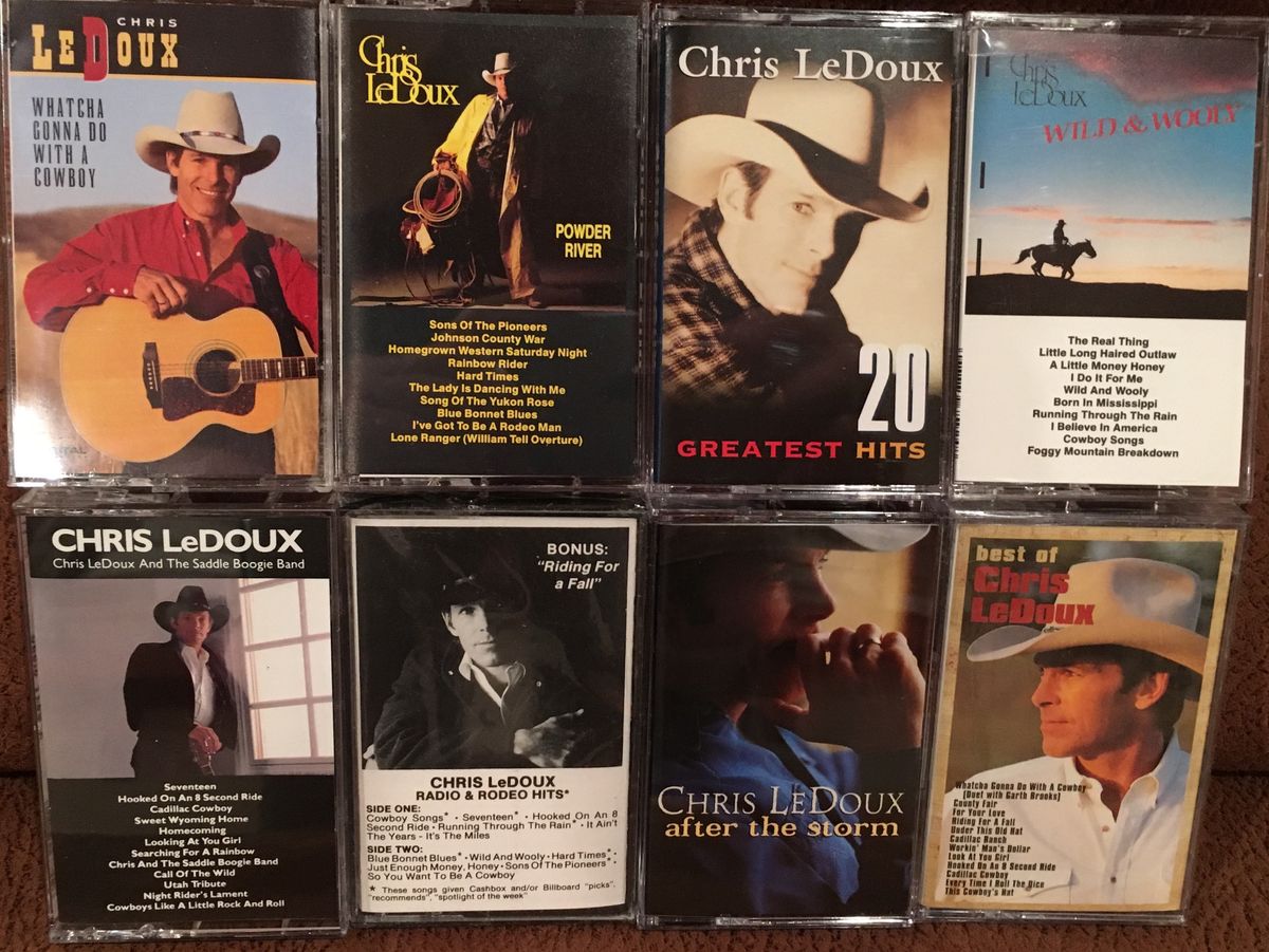 Chris LeDoux Cassette Tapes