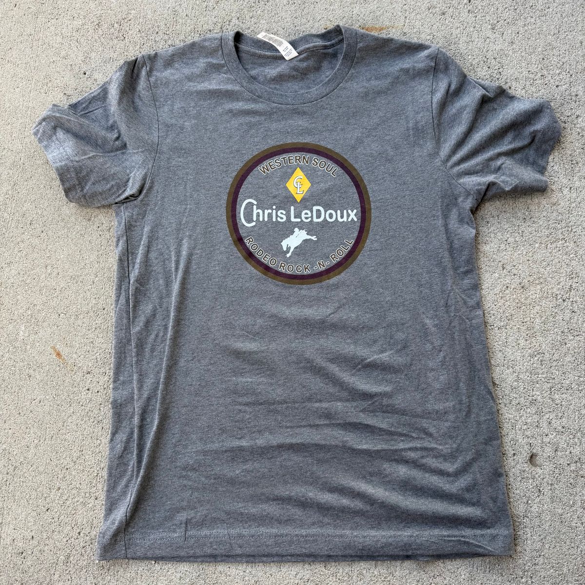 **NEW** Chris LeDoux Western Soul, Rodeo R&R T-Shirt