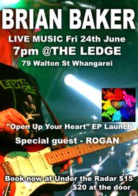 Brian Baker "Open Up Your Heart" EP Launch