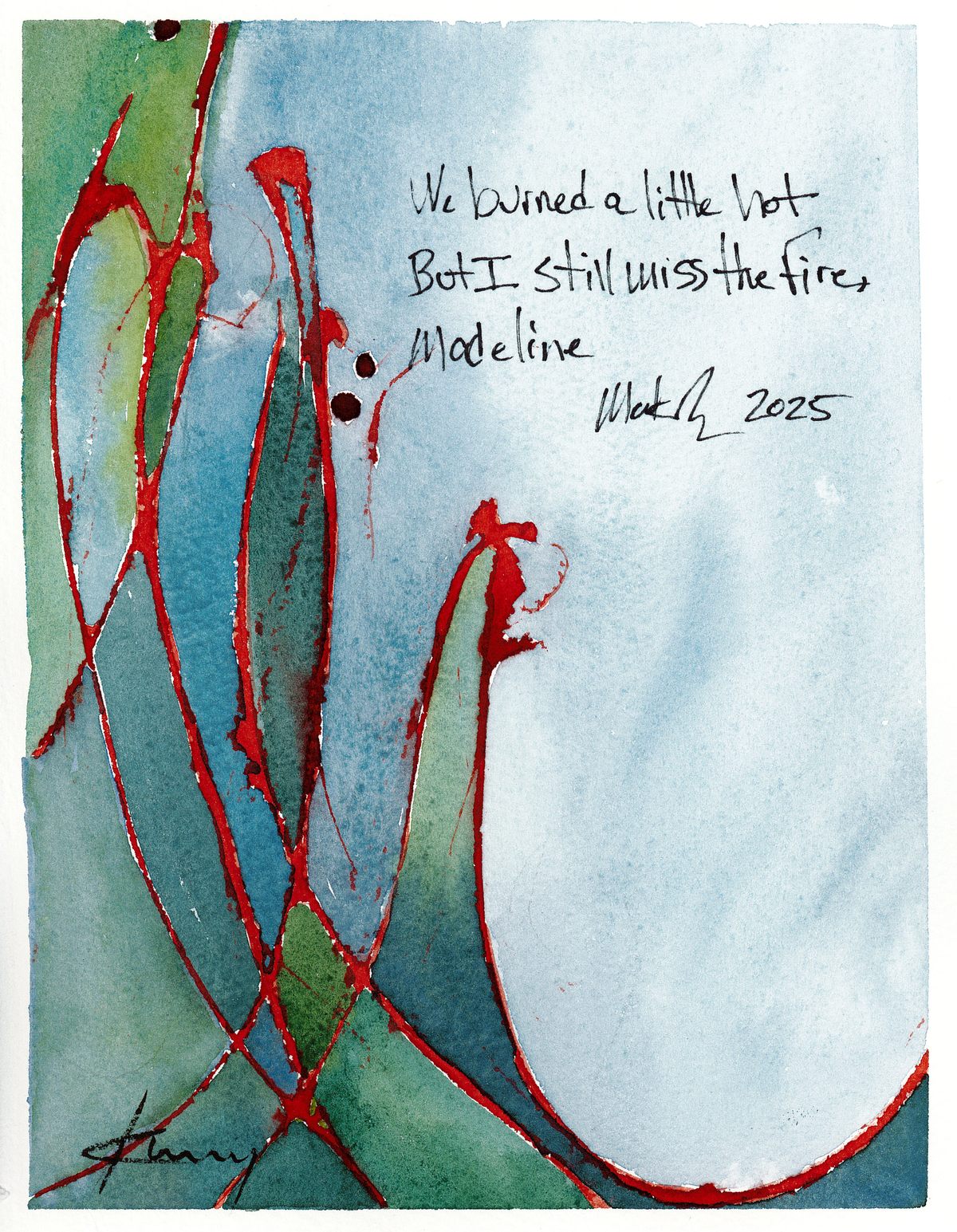 Lyric Art - Madeline