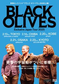 Black Olives hit the first venue Mandala in Tokyo on their first Japan Tour.