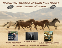 Wayne Alexander, Curtis B. Scott, Leah Grams Johnson invade South Main Sounds